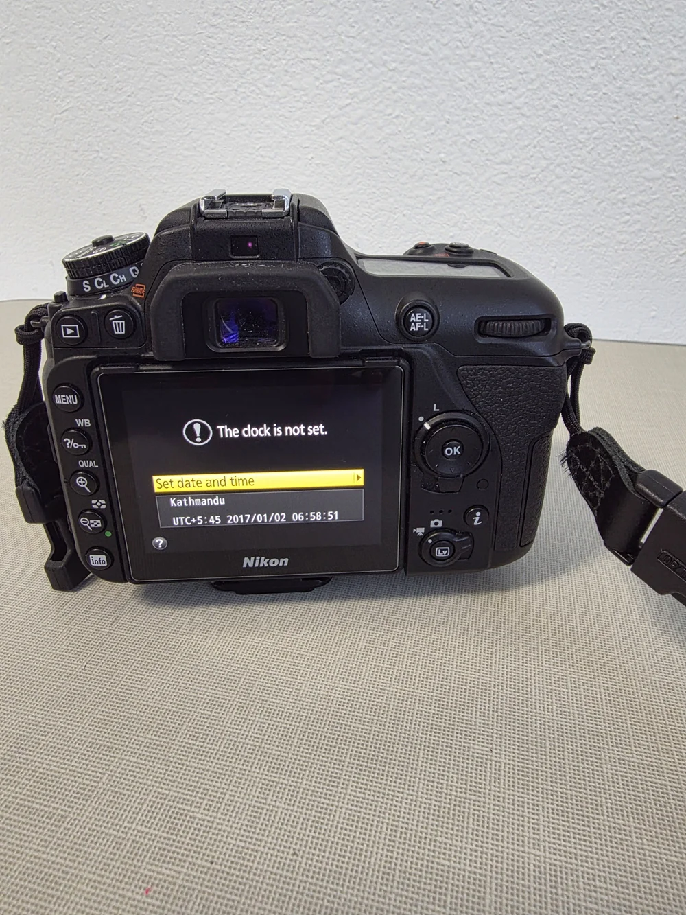 Nikon D7500 Digital SLR Camera - Black